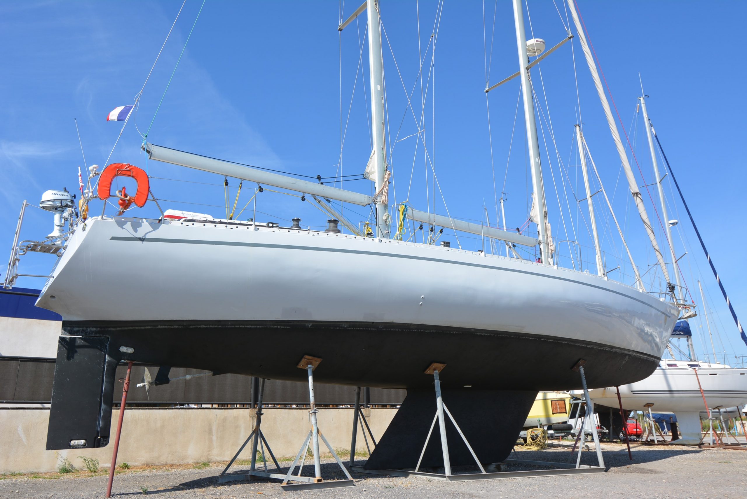 goelette aluminium tortarolo port navy service (1) Port à sec Port Navy Service - Goelette aluminium