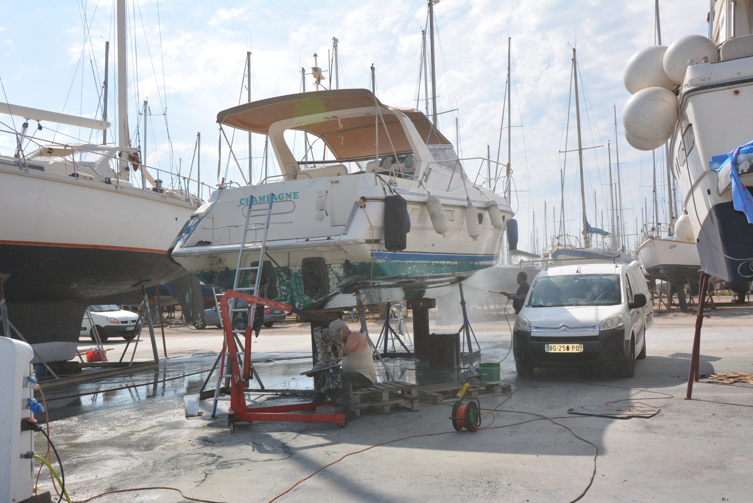 aire de carénage Port Navy Service aire de carénage port navy service