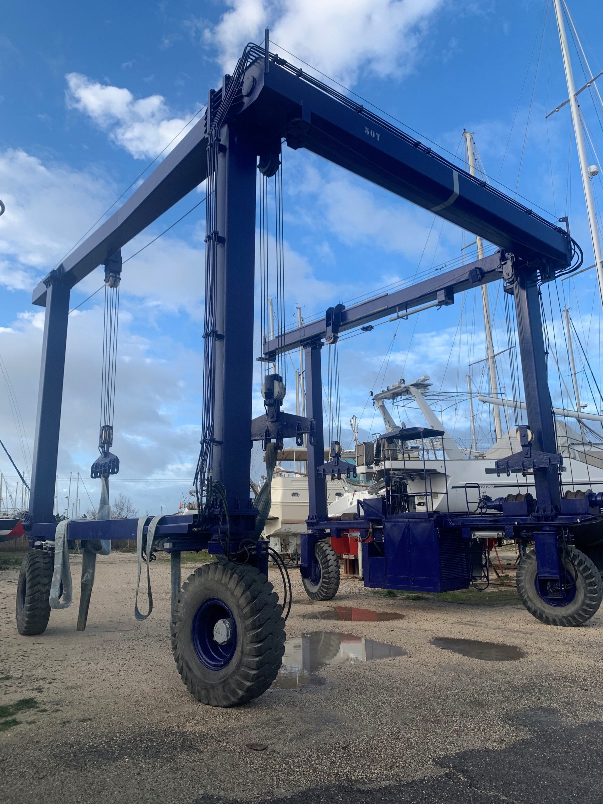 Refit Travelift 50t Refit Travelift 50t